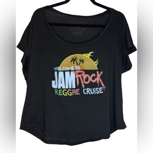 Women's Welcome to Jamrock Reggae Cruise Graphic Top